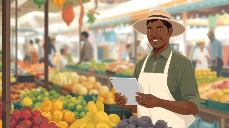 O feirante que virou startup sem deixar a banca